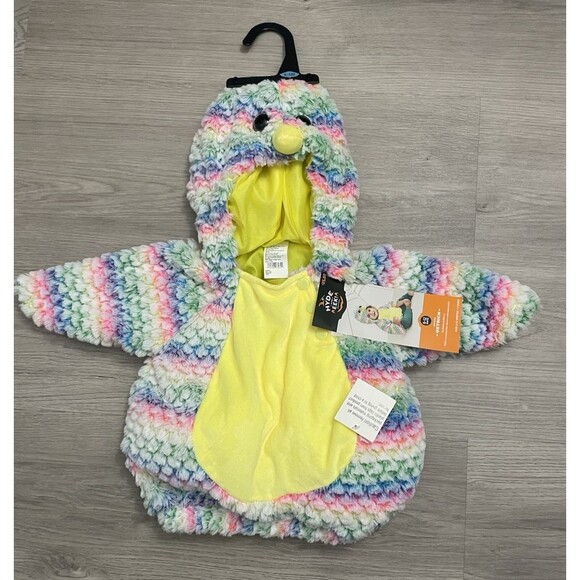 Baby Ostrich Halloween Costume Pullover Style colorful dress up  6-12 months new - Picture 1 of 8